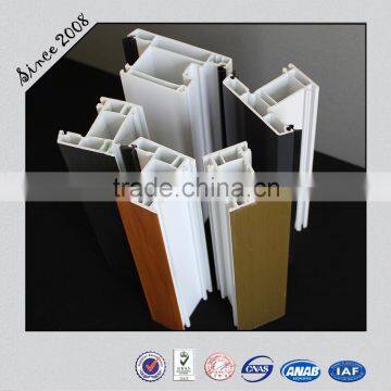 5 Chamber Plastic Profile; High Heat and Sound Insulation Property UPVC Profile; 3 Glass Window Profile photo-4