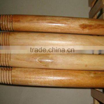 PVC Coated Wooden Broom/Mop Stick with 22mm Diameter