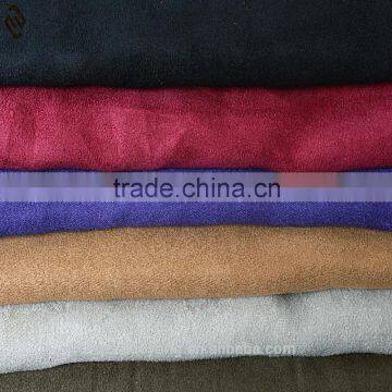 Ultra suede bedding fabric/soft suede fabric clothes/faux suede fabric