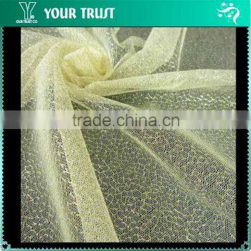 Cheap Overwhelming White Mesh Lace 100% Nylon Fabric photo-3