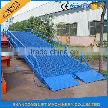 2-Year Warranty Mobile Container Load Ramp For Forklift