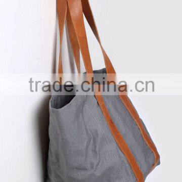 Custom high quality waxed canvas tool bag