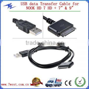 USB Data Sync Charger Cable for NOOK HD/ NOOK HD+ 7" & 9"