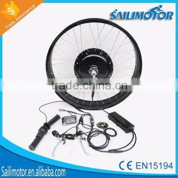 1500w 48v fat tire electric bike kit with battery