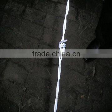 12*14 types pvc coated barbed wire burglar