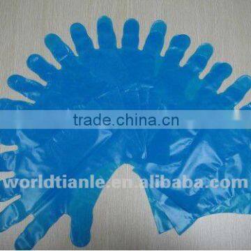 Hair dyeing glove made from CPE,PE,EVA