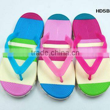 2016 flat cheap PCU women flip flops wholesale