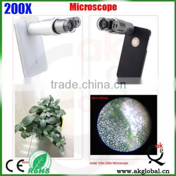 fiber inspection microscope optical led light portable microscope