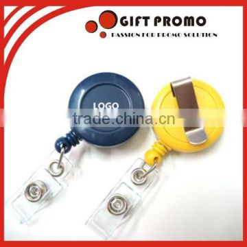 Hight Quality Round Shape Retractable ID Badge Holder