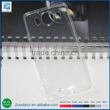 Best price cell phone case TPU clear soft gel case for Microsoft Nokia Lumia 950XL mobile phone case