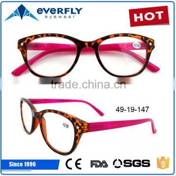 Comfortable soft touch rubber reading glasses with 2016 multi-color design