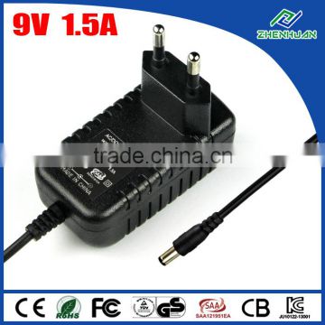 jet power adapter 9v 1.5a ac to dc power supply