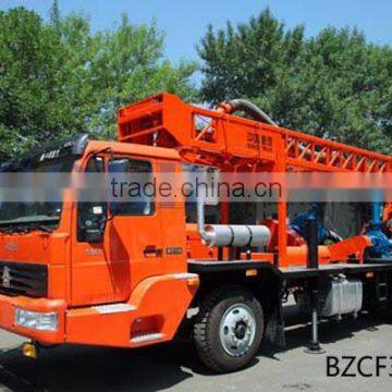 Compacted Truck mounted water well drilling rig BZCF350ZY