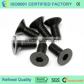 Flat head screw