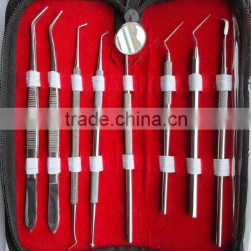 Dental Surgical Instruments Kit Set of 8 pieces