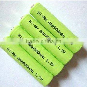 aaa ni-mh rechargeable battery 1.2v 900mah