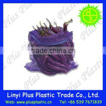 China Source Drawstring Eggplant Netting Bag, Raschel Mesh Bag Packaging Cucumber/eggplant photo-5