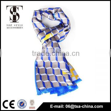 Wholesale 100% silk High Qualtity Mens Silk Scarf