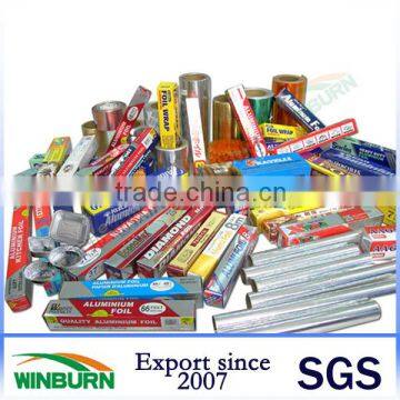 Custom Specification Household Aluminium Foil Manufacturer