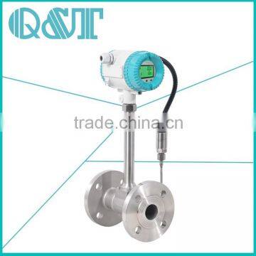 measuring flow rate of flow vortex flow meter