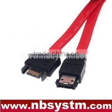 high quality SATA male to eSATA female(SATA-II) extension cable 0.3m