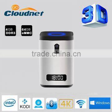 Ubuntu Linux Windows10 Smart TV Box Intel Box Cherry Trail Z8300 Quad Core 1.8GHz CPU 4G Ram 64G Intel AC3160 WiFi HD USB3.0 photo-3