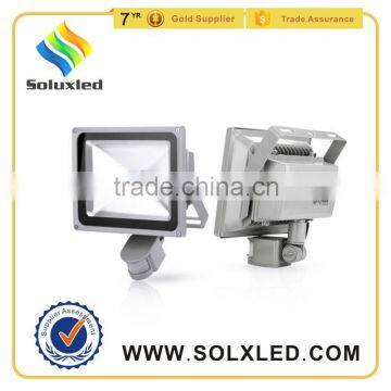 PIR led flood flood light 30W passed CE and SAA