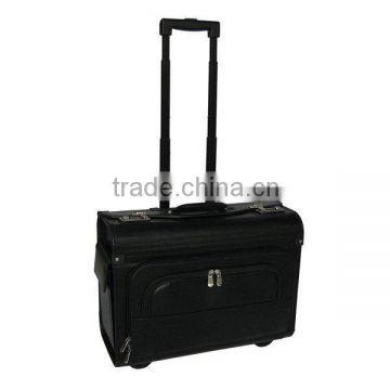 New design classical latest abs pc film flight trolley case