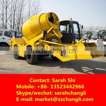 Cummins Diesel Engine 3m3 Self--loading Mobile Concrete Mixers for Sale