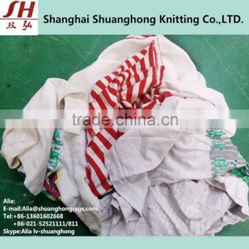 Excellent Quality White Cleaning Rags with Printing