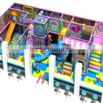 indoor playground tunnel slide