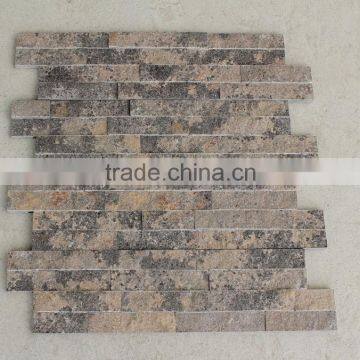 Natural cultural stone Z type coffee limestone stacked stone tile