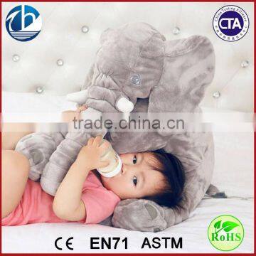 Hot Style Children's Elephant Doll/ Elephant Back Cushion Pillow WeiDang Super Soft Plush Toys Elephant Baby Pillows Waist