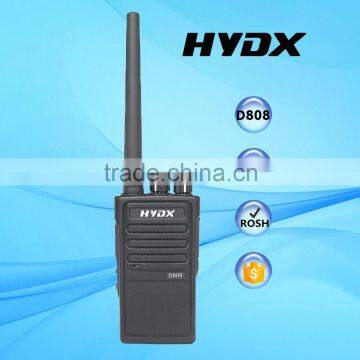 dPMR handheld 2 way radio HYDX UHF400-480MHz D808 TDMA mini digital radios