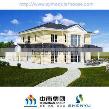 2016 Modern Design Hot Two Floors Prefab House (271SQM)