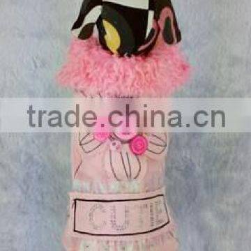 pet coat,CUTE handmade pet denim coat