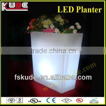 wireless control led solar light plant pot