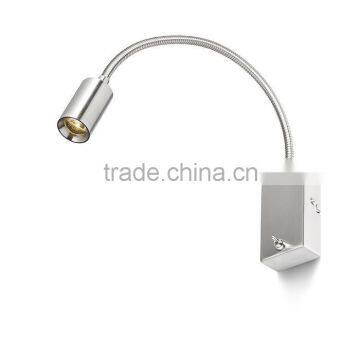 USB LED beside wall lamp