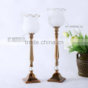 Designer Home Decor Floral Metal Candle holder for Wedding Decoration Centerpieces