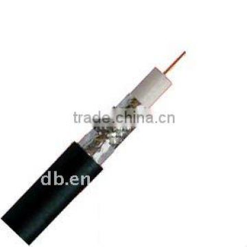 Outdoor Tri shield Messenger rg11 CATV coaxial cable