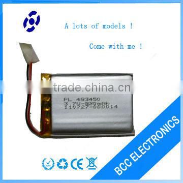 Polymer Lithium Battery cells 820mah(500mah 1000mah 1800mah)