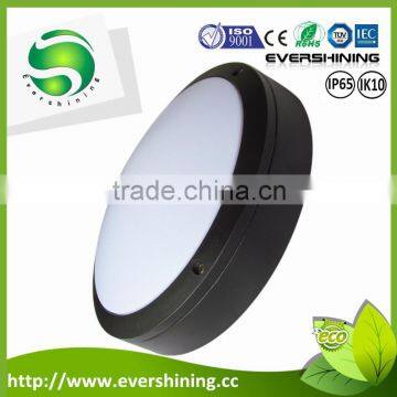 20w Outdoor Wall Light With Dusk to Dawn Sensor Eyelid White Black Led Bulkhead Light