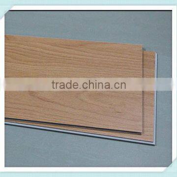 cheapest eco-friendly moisture proof & anti-cigarette vinyl laminate wood-plastic flooring