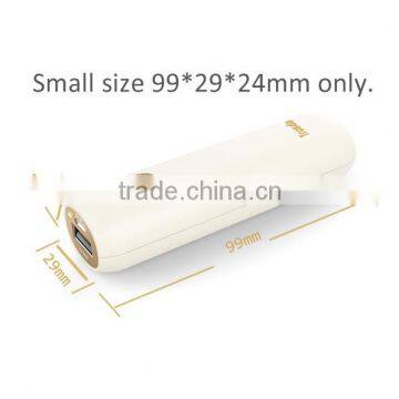 Pocket size round legoo 2200mah power bank for Samsung
