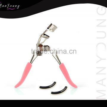 pink colored eyelash curler/heated eyelash curler/hot sale eyelash curler