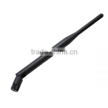 Antenna Manufacturer 2400-2483MHz 2dBi Omni 2.4ghz high gain wifi rubber external antenna