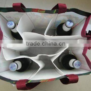 Recycle 2/4/6 Holder Wine Tote Bag for Promotion photo-6
