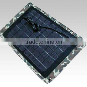 High efficiency solar panel/10W Solar folding charging bag