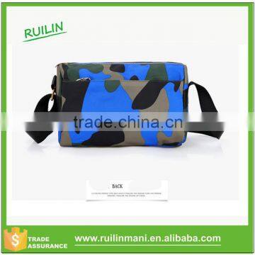 Camouflage Cotton Canvas Messenger Bag Men's Satchel Messenger Bag With Strong Straps photo-6
