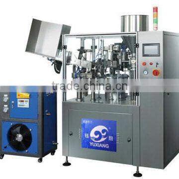Soft Plastic Tube Filling and Sealing Machine for Cream(0-35pcs/min)